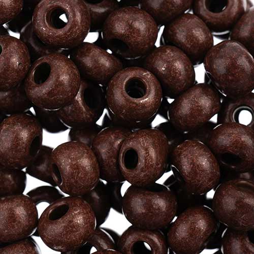 Czech Seed Beads - 2/0 - Terra Intensive Dark Brown 22g