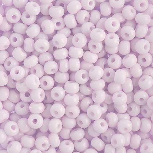 Czech Seed Beads - 6/0 - Opaque Natural Pink (22g)