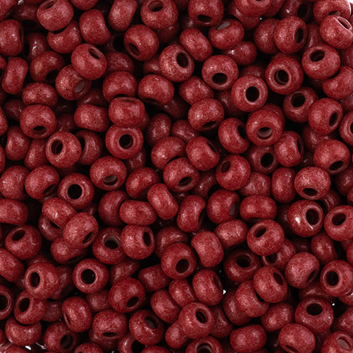 Czech Seed Beads - 8/0 - Terra Intensive Brown (22g)