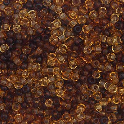 Czech Seed Beads - 10/0 - Topaz Mix (22g)