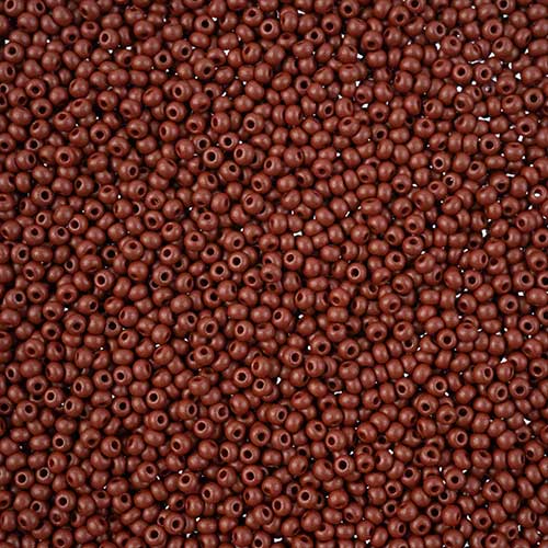 Czech Seed Beads - 10/0 - Permalux Brown (22g)