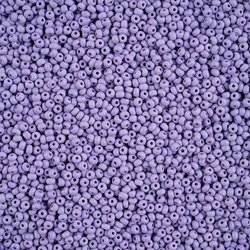 Czech Seed Beads - 10/0 - Permalux Lavender Matte (22g)