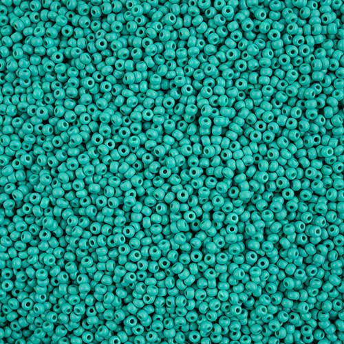 Czech Seed Beads - 10/0 - Permalux Sea Green Matte (22g)