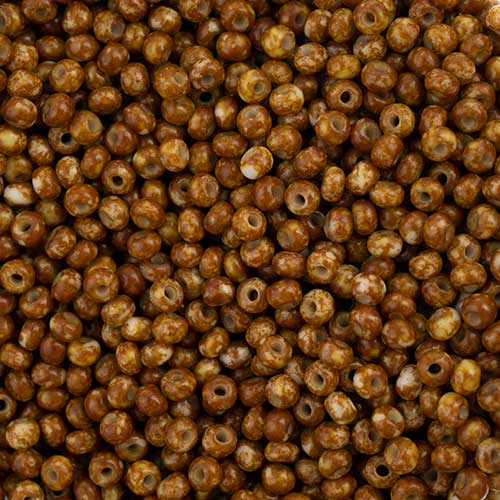 Czech Seed Beads - 11/0 - Travertine (23g)