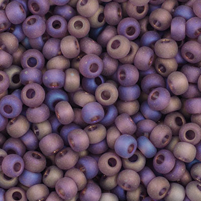 Czech Seed Beads - 11/0 - Transparent Mauve AB Matte (23g)