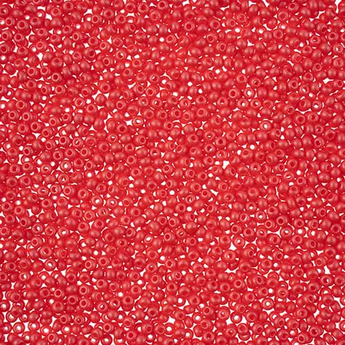 Czech Seed Beads - 11/0 - Permalux Red (Tube)