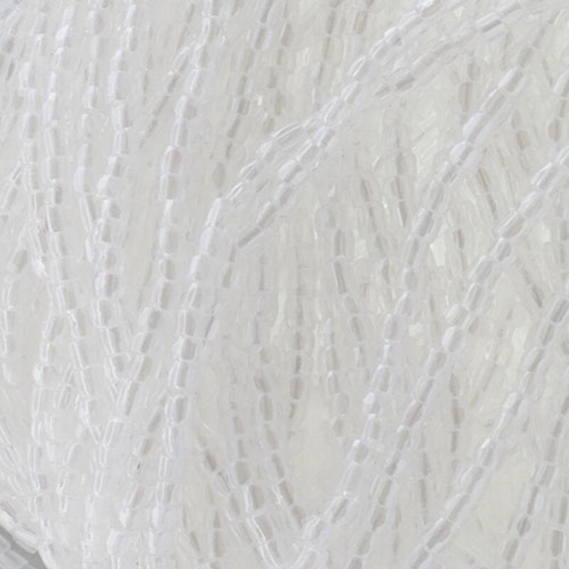 Czech Cut Seedbeads - 9/0 - Transparent Crystal Luster (hank)