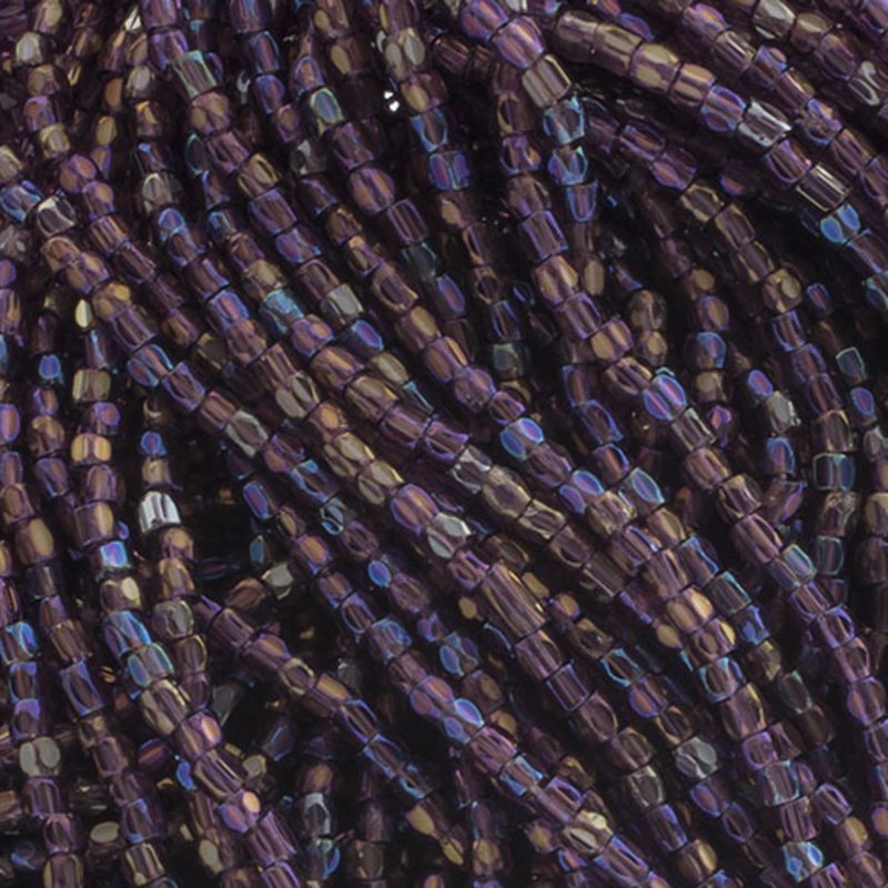 Czech Cut Seedbeads - 9/0 - Amethyst AB (hank)