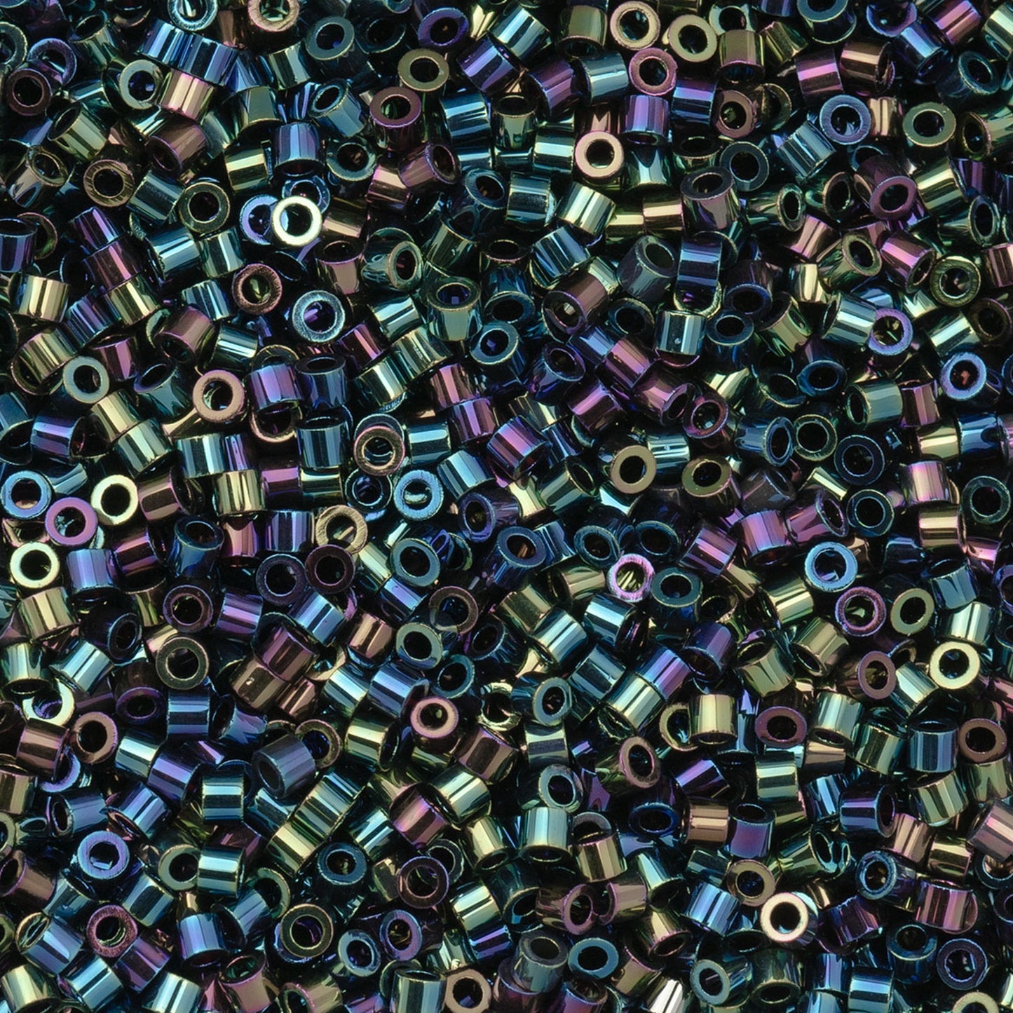 Cylin Bead - 11/0 - Black AB (25g)