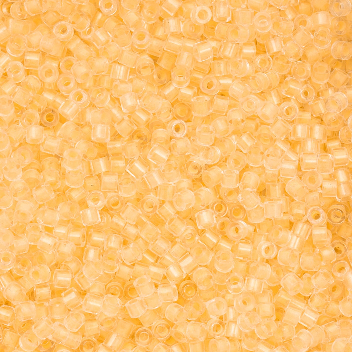 Cylin Bead - 11/0 - Glow in Dark - Light Yellow (25g)