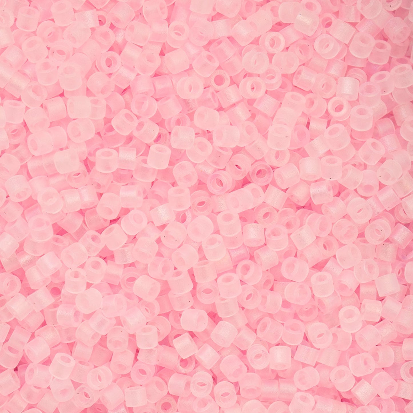 Cylin Bead - 11/0 - Matte Macaron AB - Pink (25g)