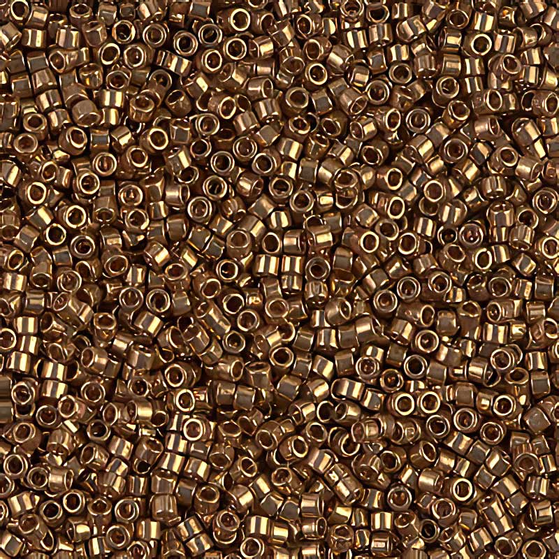 Delica 11/0 Beads - db0022L - Metallic Light Bronze 5.2g