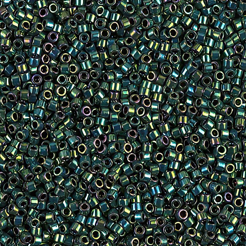 Delica 11/0 Beads - db0027 - Metallic Teal Iris 5.2g