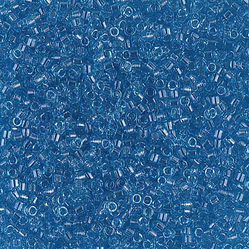Delica 11/0 Beads - db0113 - Transparent Blue Luster 7.1g