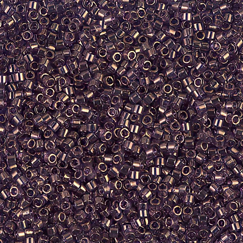 Delica 11/0 Beads - db0117 - Lavender Blue Gold Lustre 5.2g