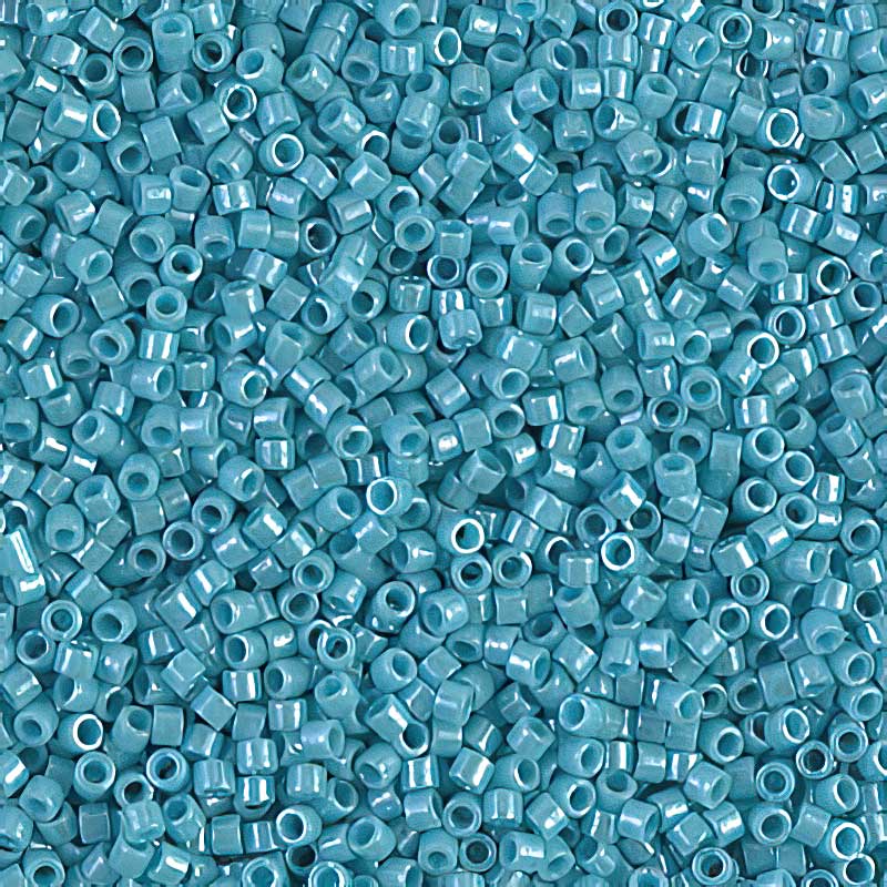 Delica 11/0 Beads - db0217 - Opaque Light Aqua Lustre 5.2g