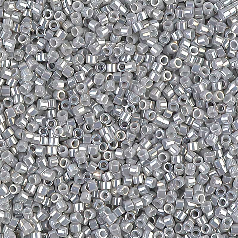 Delica 11/0 Beads - db0252 - Ceylon Grey 5.2g