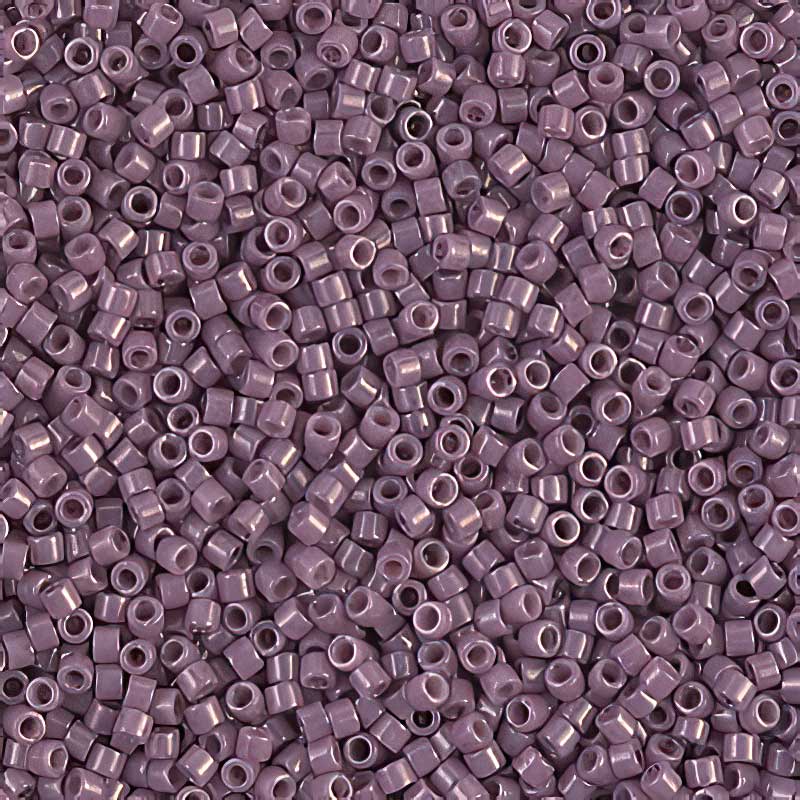 Delica 11/0 Beads - db0265 - Opaque Mauve Luster 5.2g