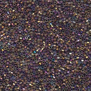 Delica 11/0 Hex-cut Beads - db0541c - Spectrum Gold Cut 7.2g