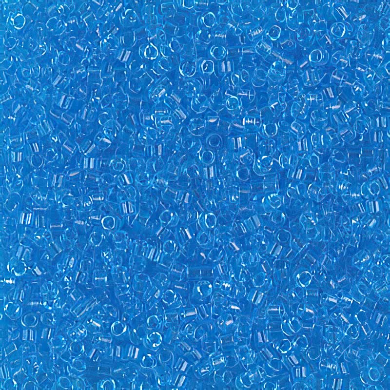 Delica 11/0 Beads - db1109 - Transparent Ocean Blue 7.1g