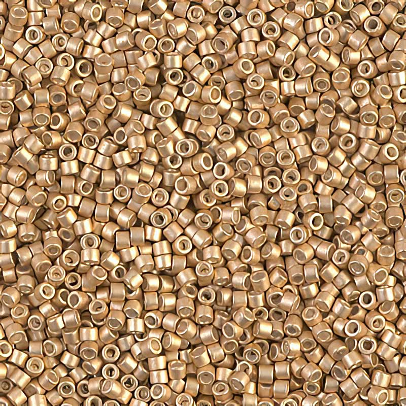 Delica 11/0 Beads - db1153 - Semi-Matte Galvanized Mead 5.2g
