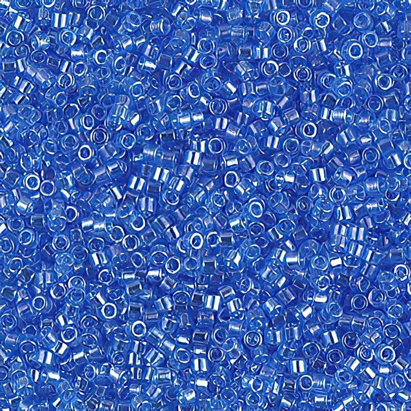 Delica 11/0 Beads - db1230 - Transparent Azure Lustre 7.5g