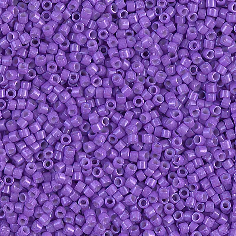 Delica 11/0 Beads - db1379 - Opaque Violet 7.1g