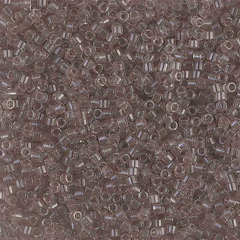 Delica 11/0 Beads - db1416 - Transparent Light Taupe 7.1g