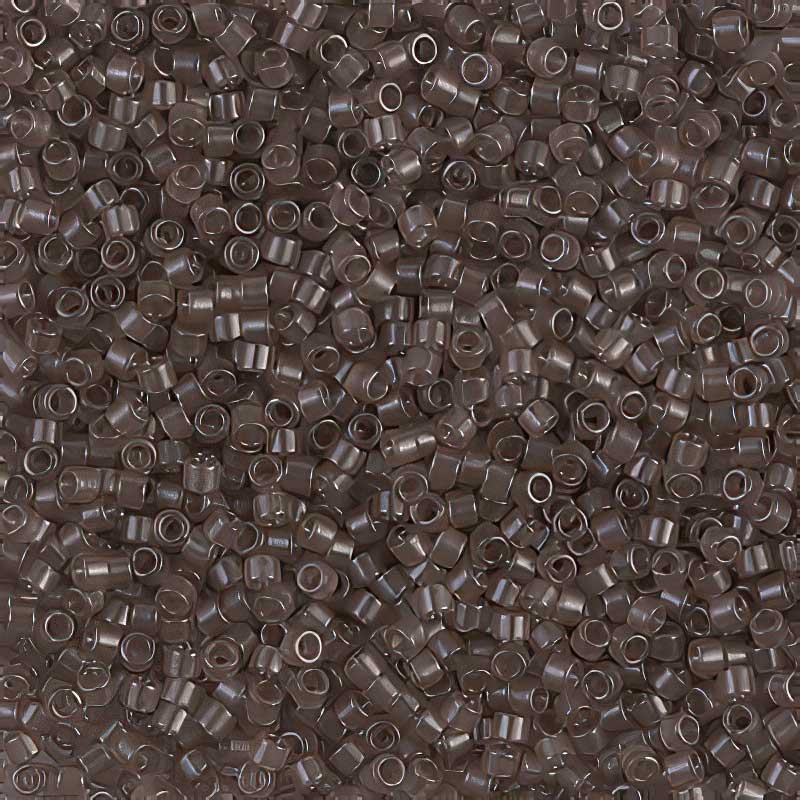 Delica 11/0 Beads - db1417 - Transparent Taupe 7.1g