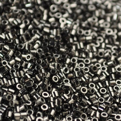 Delica 15/0 Beads - db15-0021 - Steel 5.2g