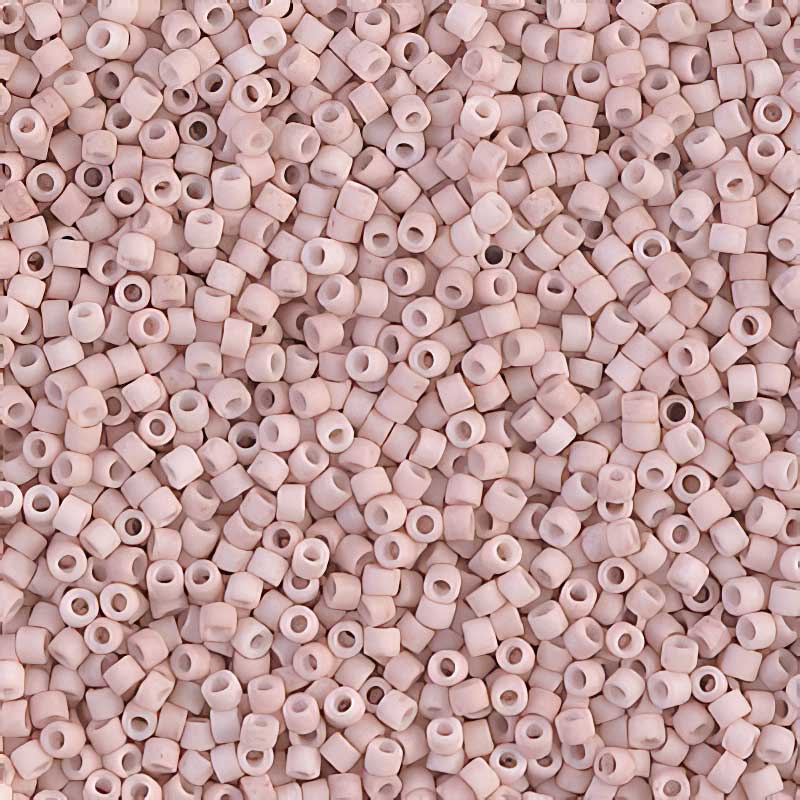 Delica 11/0 Beads - db1515 - Matte Opaque Pink Champagne 5.2g