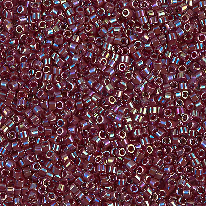 Delica 11/0 Beads - db1574 - Opaque Currant AB 5.2g