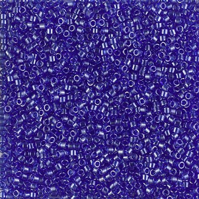 Delica 11/0 Beads - db1896 - Transparent Beryl Luster 7.1g