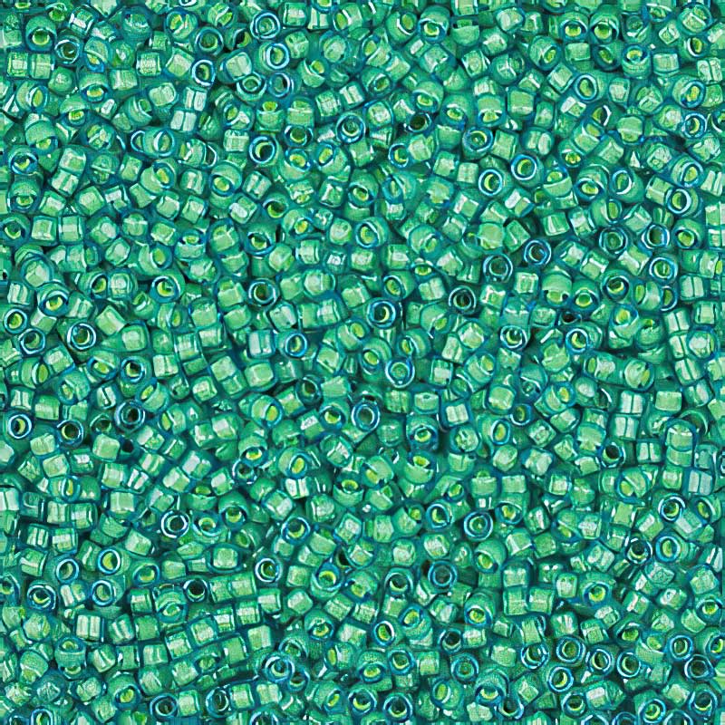 Delica 11/0 Beads - db2053 - Luminous Mermaid Green 5.2g