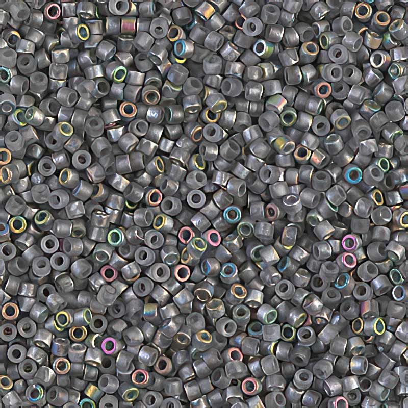 Delica 11/0 Beads - db2203 - Matte Crystal Vitrail 7.5g