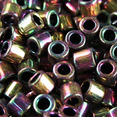 Delica 8/0 Beads - dbl0023 - Metallic Gold Iris 5g
