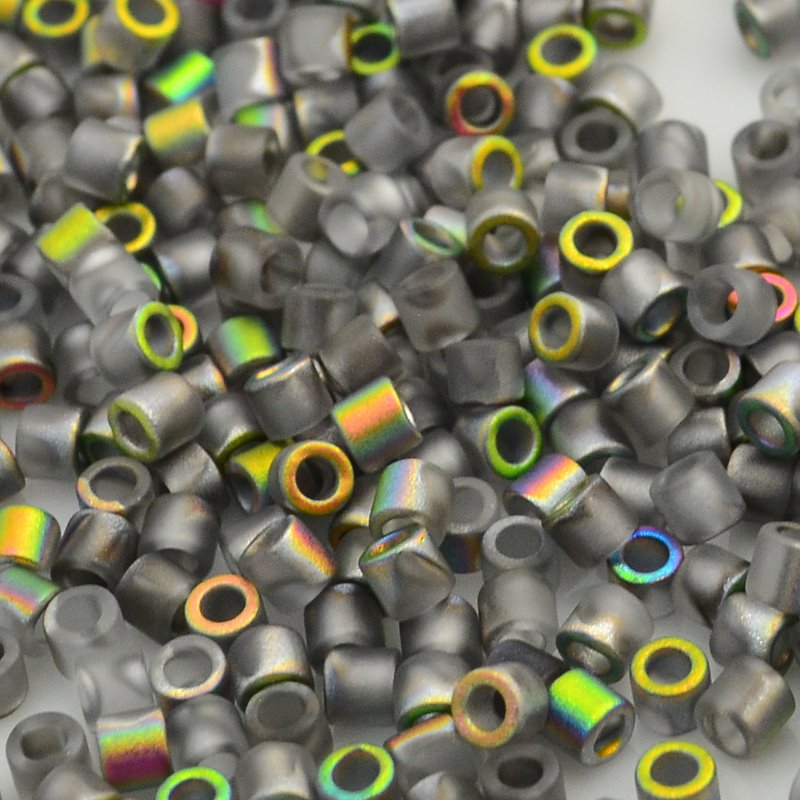 Delica 8/0 Beads - dbl2203 - Matte Crystal Vitrail 5g