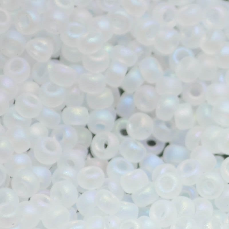 Miyuki Seed Beads 11/0 - mb11-0131FR - Matte Crystal AB 10g