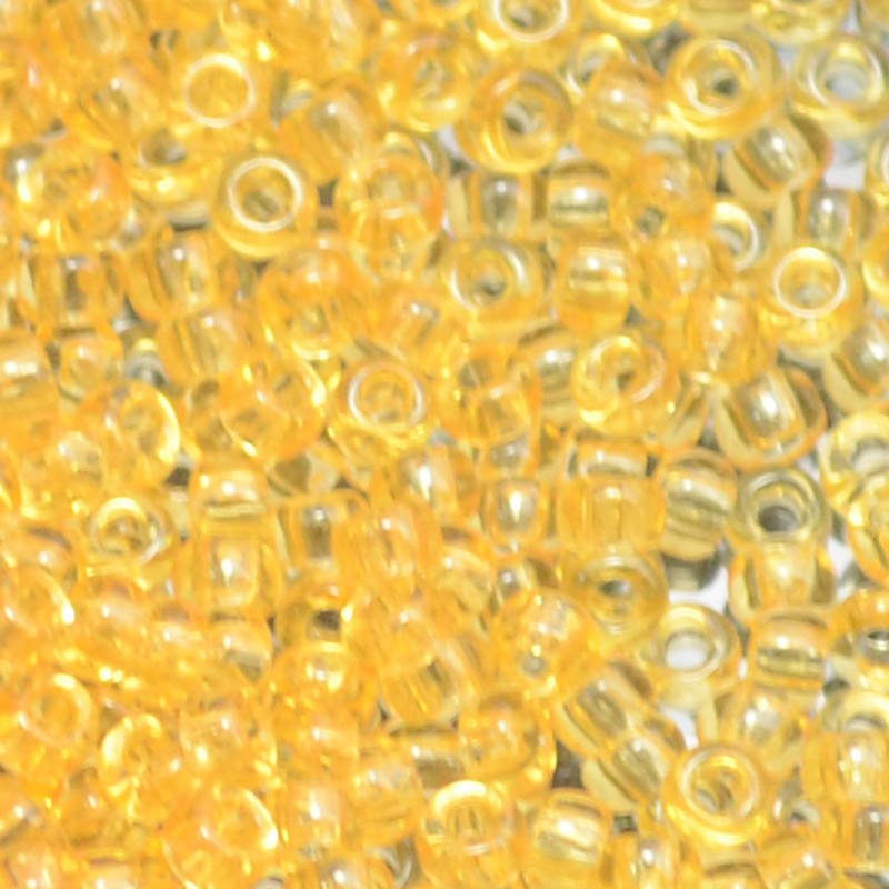 Miyuki Seed Beads 11/0 - mb11-0132 - Transparent Light Topaz 10g