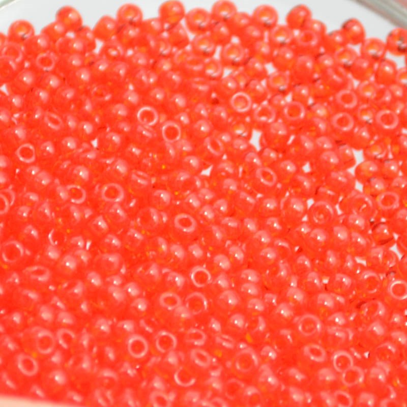 Miyuki Seed Beads 11/0 - mb11-0140 - Transparent Blood Orange 10g