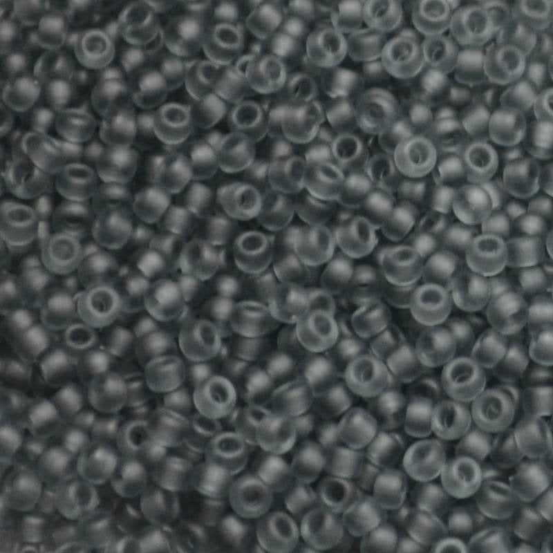 Miyuki Seed Beads 11/0 - mb11-0152F - Matte Transparent Grey 10g