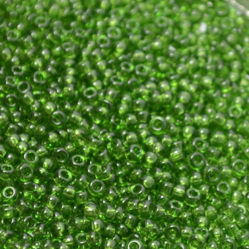 Miyuki Seed Beads 11/0 - mb11-0158 - Transparent Leaf Green 10g