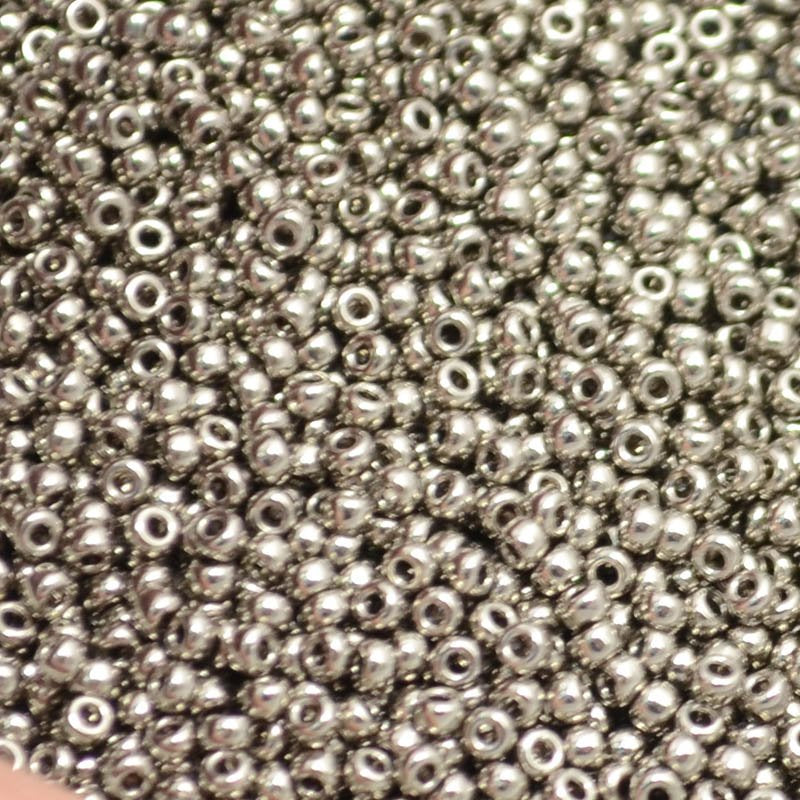 Miyuki Seed Beads 11/0 - mb11-0190 - Nickel Plated 5g