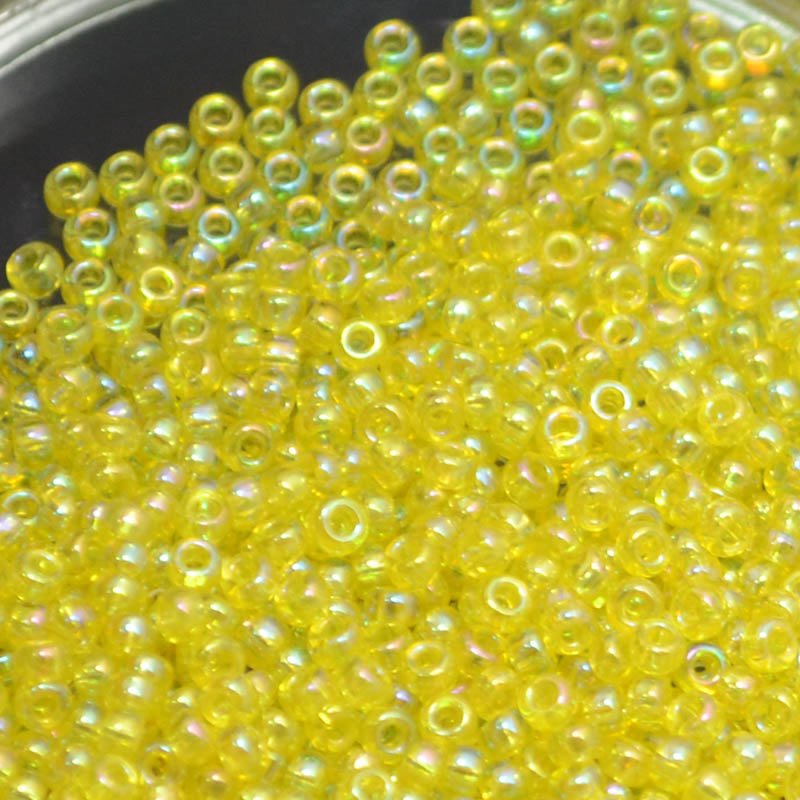 Miyuki Seed Beads 11/0 - mb11-0252 - Transparent Yellow AB 10g