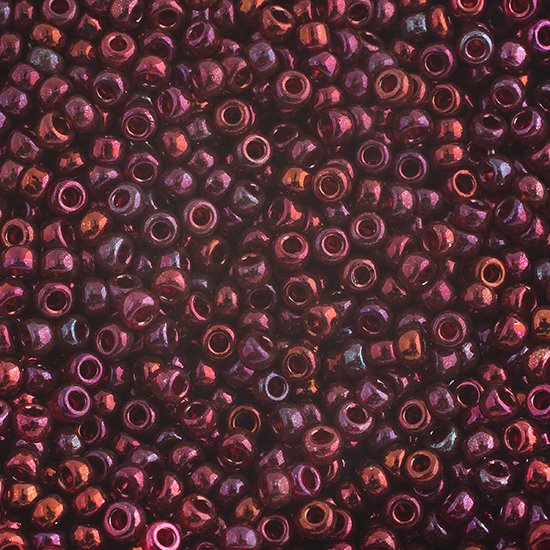 Miyuki Seed Beads 11/0 - mb11-0315 - Burgundy Gold Luster 22g