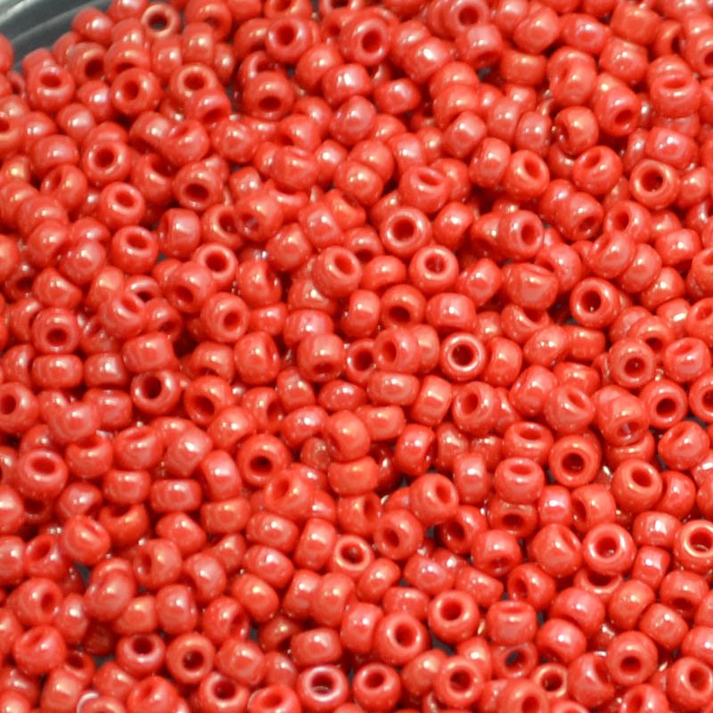 Miyuki Seed Beads 11/0 - mb11-0426 - Opaque Red Lustre 10g