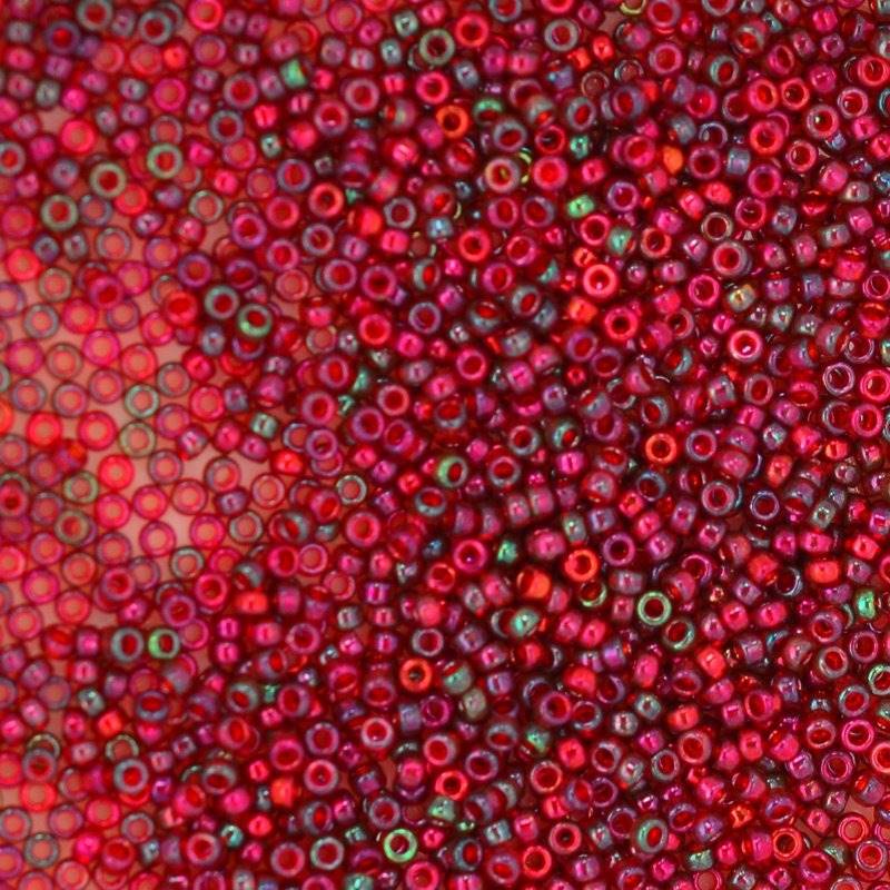 Miyuki Seed Beads 15/0 mb15-0315 - Burgundy Gold Luster