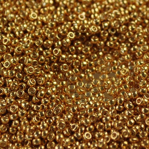 Miyuki Seed Beads 15/0 mb15-1053 - Galvanized Yellow Gold
