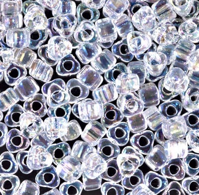Miyuki Triangles - 5/0 - Crystal AB