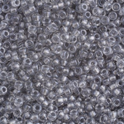 Miyuki Seed Beads 6/0 mb6-0242 - Sparkle Pewter Lined Crystal